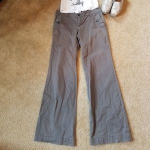 Gap grey hip slung relaxed trousers pants